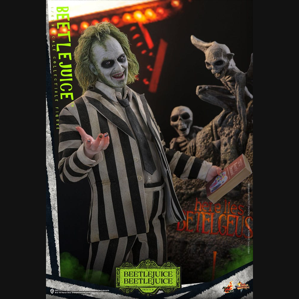 Hot Toys Beetlejuice - Beetlejuice Masterpiece 1/6 Actionfigur