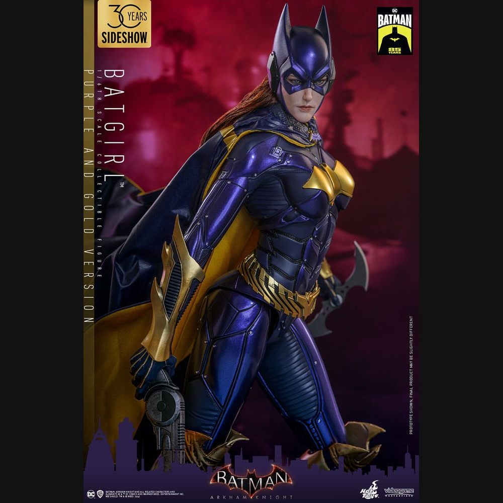 Hot Toys DC: Batman Arkham Knight - Batgirl (Violett & Gold) Masterpiece 1/6 Actionfigur
