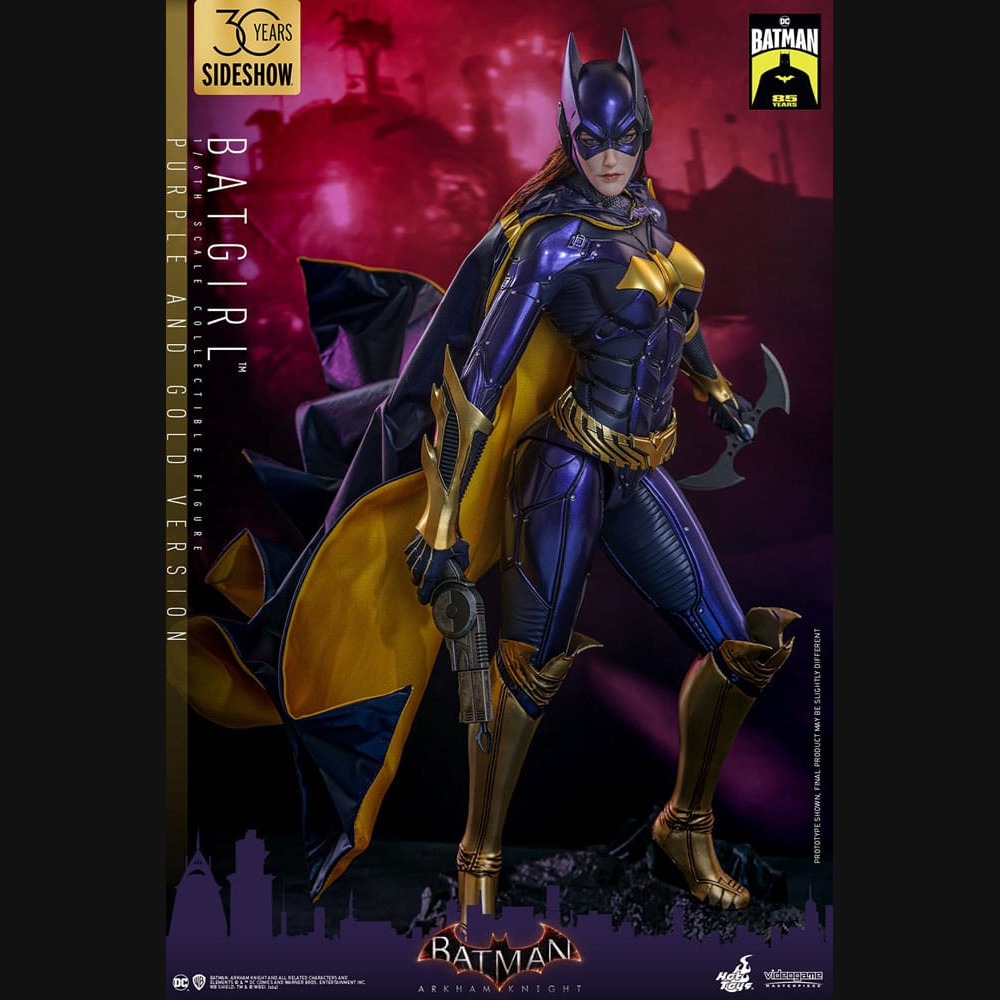 Hot Toys DC: Batman Arkham Knight - Batgirl (Violett & Gold) Masterpiece 1/6 Actionfigur