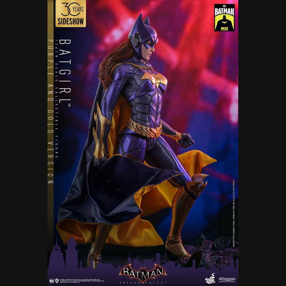 Hot Toys DC: Batman Arkham Knight - Batgirl (Violett & Gold) Masterpiece 1/6 Actionfigur