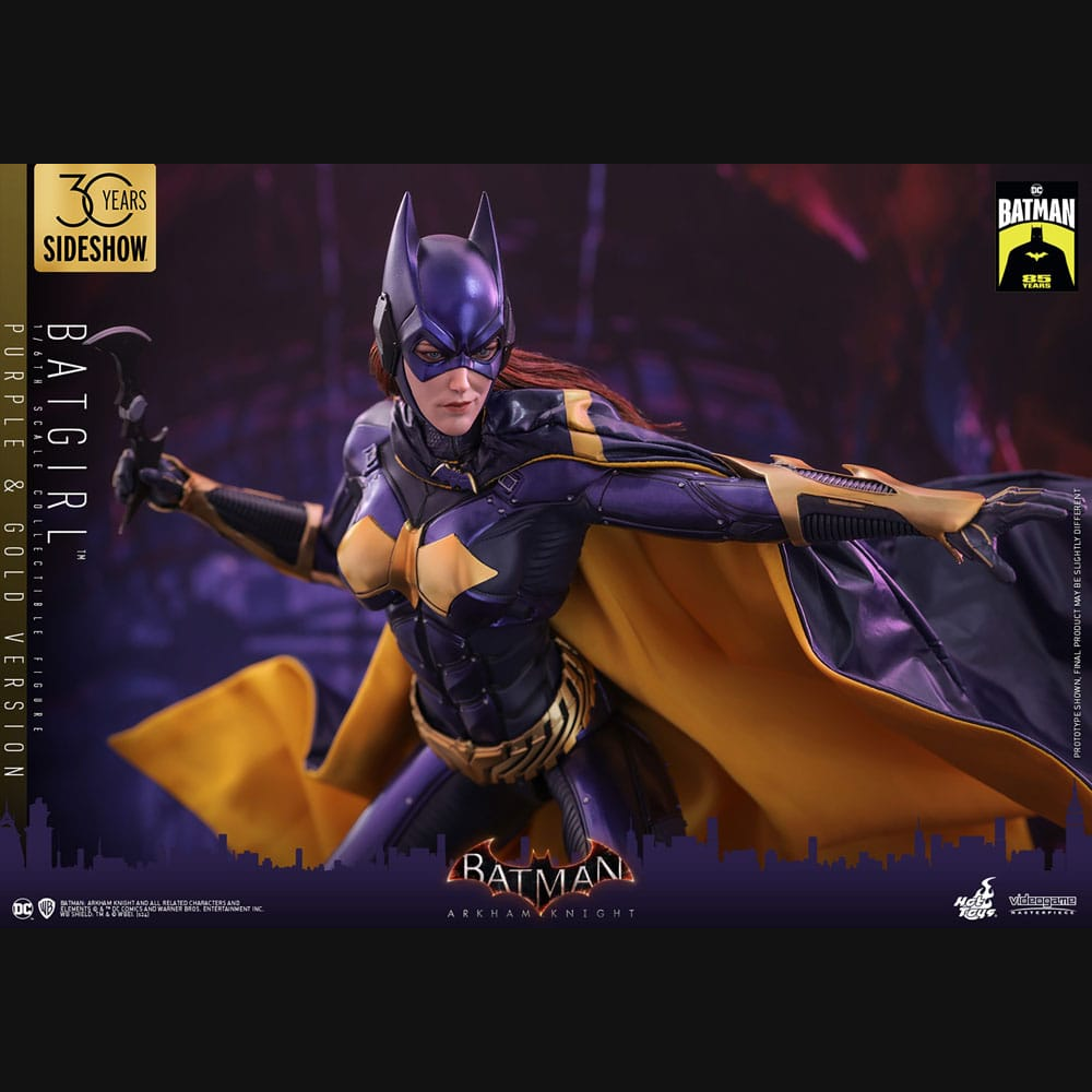 Hot Toys DC: Batman Arkham Knight - Batgirl (Violett & Gold) Masterpiece 1/6 Actionfigur
