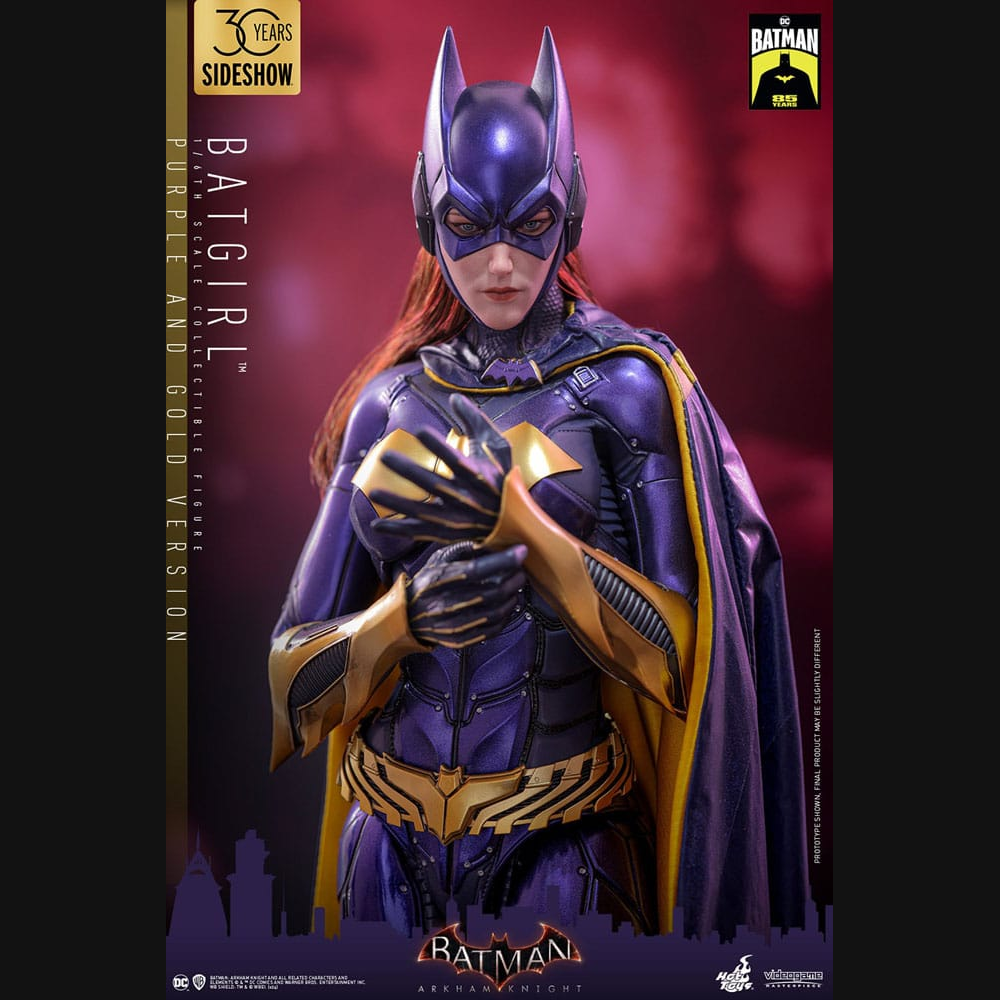 Hot Toys DC: Batman Arkham Knight - Batgirl (Violett & Gold) Masterpiece 1/6 Actionfigur