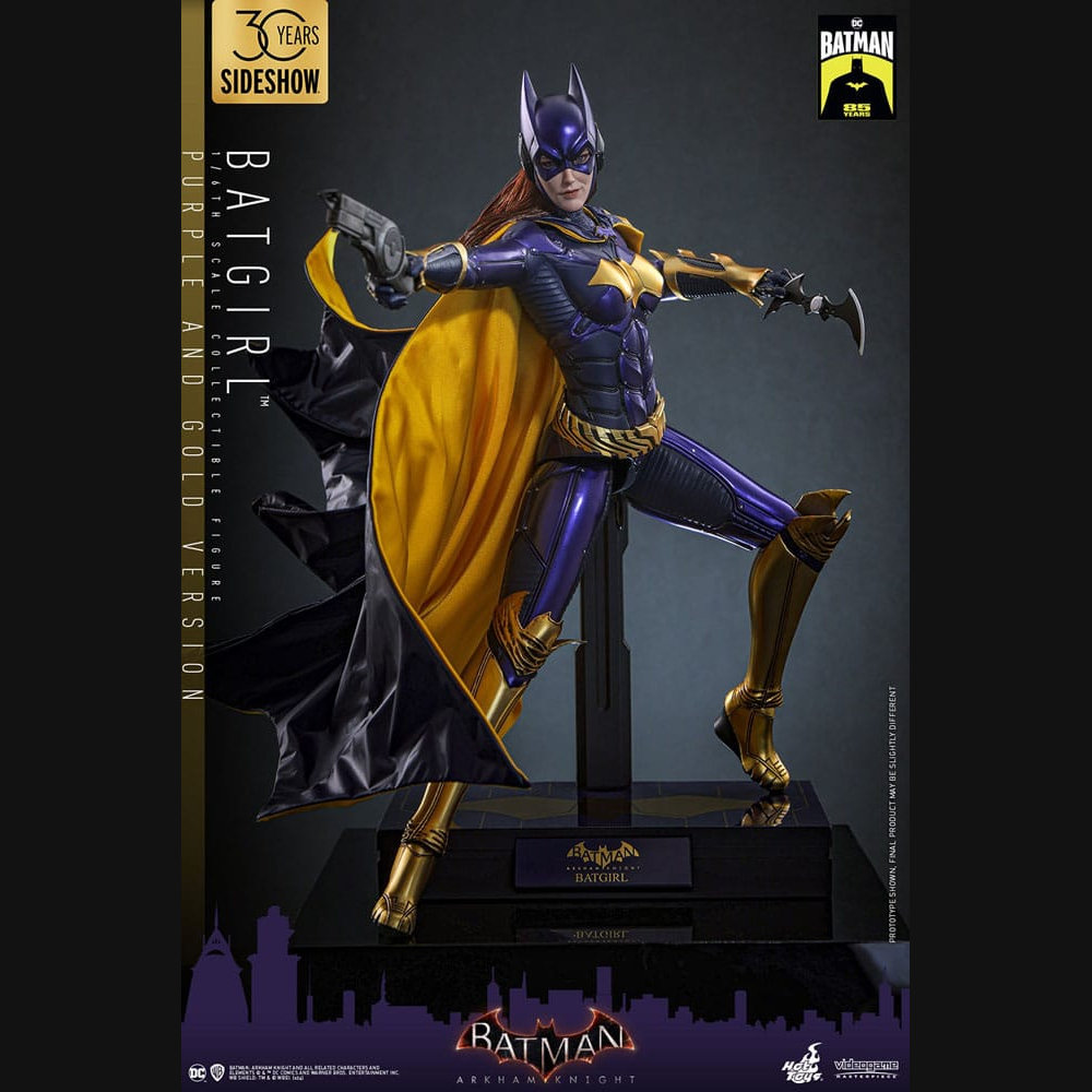 Hot Toys DC: Batman Arkham Knight - Batgirl (Violett & Gold) Masterpiece 1/6 Actionfigur