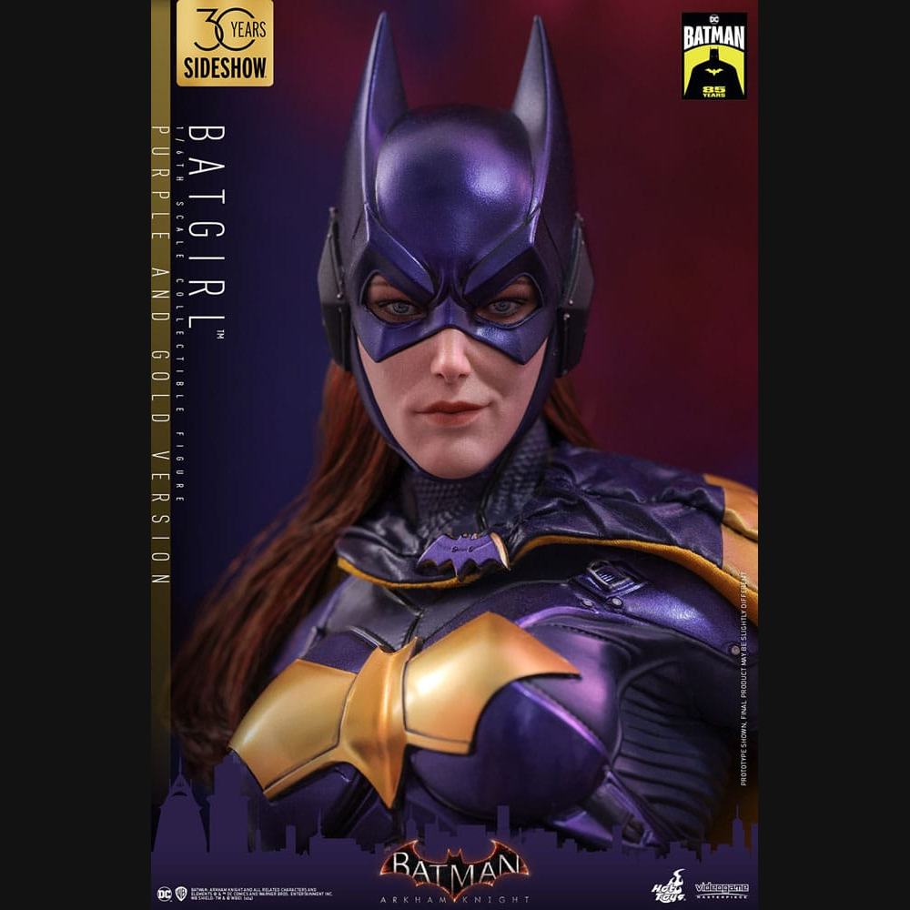 Hot Toys DC: Batman Arkham Knight - Batgirl (Violett & Gold) Masterpiece 1/6 Actionfigur
