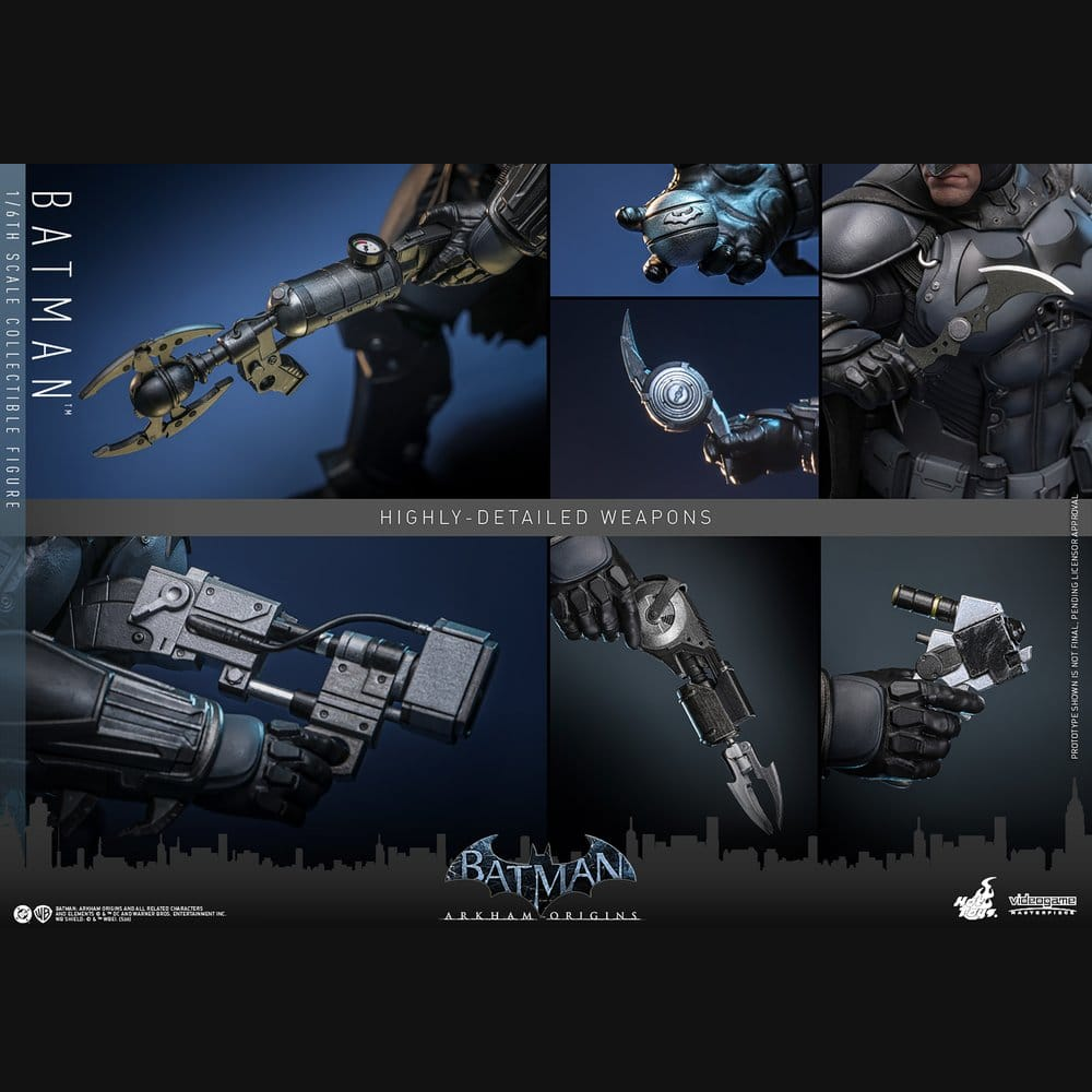 Hot Toys DC: Batman Arkham Origins - Batman Masterpiece 1/6 Actionfigur