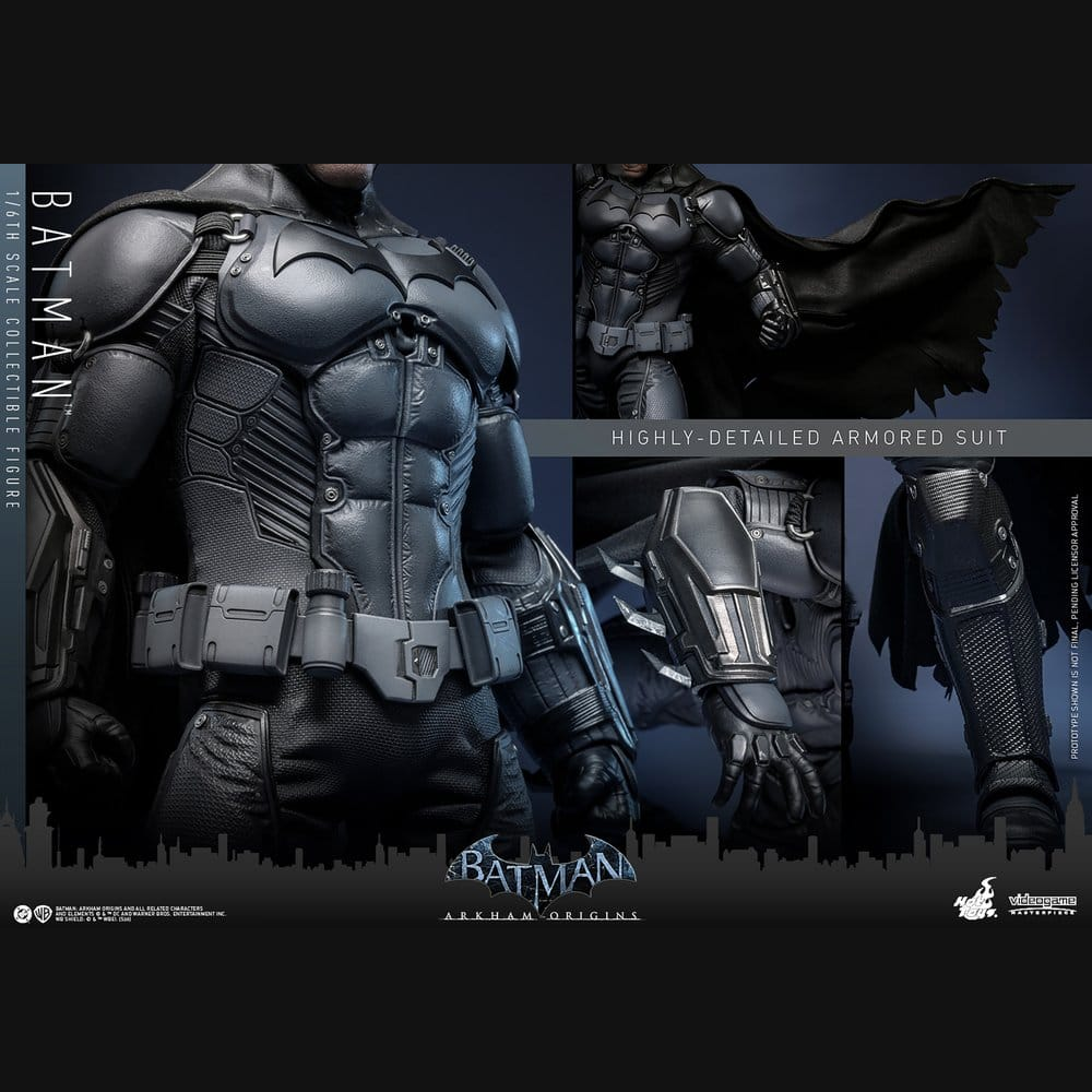 Hot Toys DC: Batman Arkham Origins - Batman Masterpiece 1/6 Actionfigur