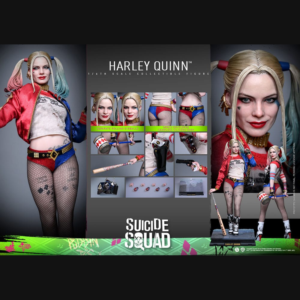Hot Toys DC: Suicide Squad - Harley Quinn Masterpiece 1/6 Actionfigur