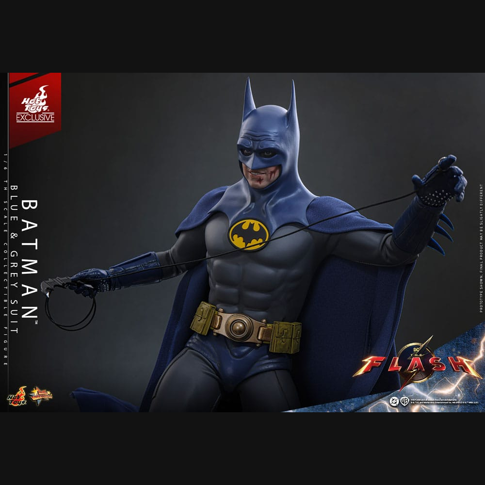 Hot Toys DC: The Flash - Batman (Blau-grauer Anzug) Masterpiece 1/6 Actionfigur