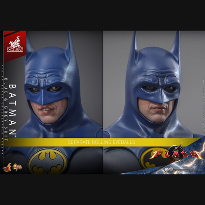 Hot Toys DC: The Flash - Batman (Blau-grauer Anzug) Masterpiece 1/6 Actionfigur