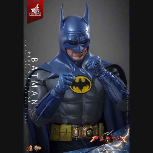 Hot Toys DC: The Flash - Batman (Blau-grauer Anzug) Masterpiece 1/6 Actionfigur