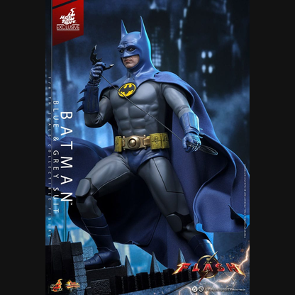 Hot Toys DC: The Flash - Batman (Blau-grauer Anzug) Masterpiece 1/6 Actionfigur