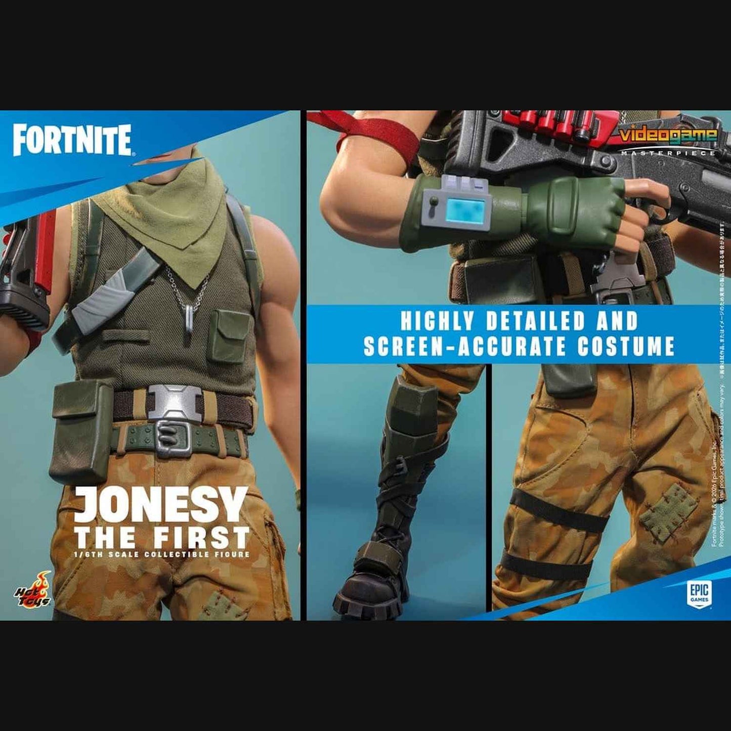 Hot Toys Fortnite - Jonesy The First 1/6 Actionfigur