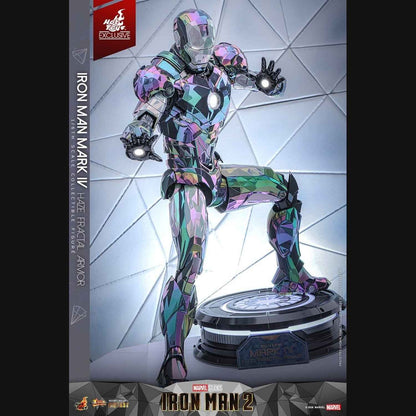 Hot Toys Iron Man 2 - Iron Man Mark IV (Haze Fractal Armor) Masterpiece 1/6 Actionfigur