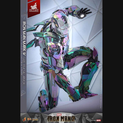 Hot Toys Iron Man 2 - Iron Man Mark IV (Haze Fractal Armor) Masterpiece 1/6 Actionfigur