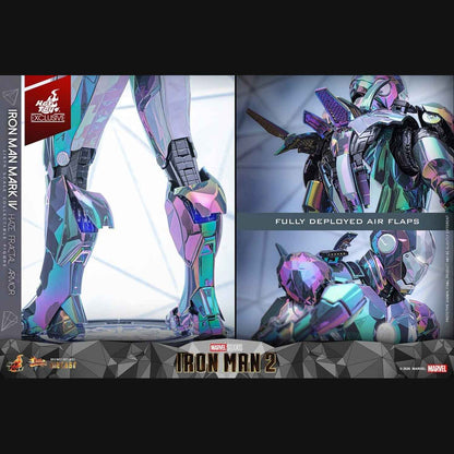 Hot Toys Iron Man 2 - Iron Man Mark IV (Haze Fractal Armor) Masterpiece 1/6 Actionfigur