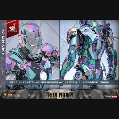 Hot Toys Iron Man 2 - Iron Man Mark IV (Haze Fractal Armor) Masterpiece 1/6 Actionfigur
