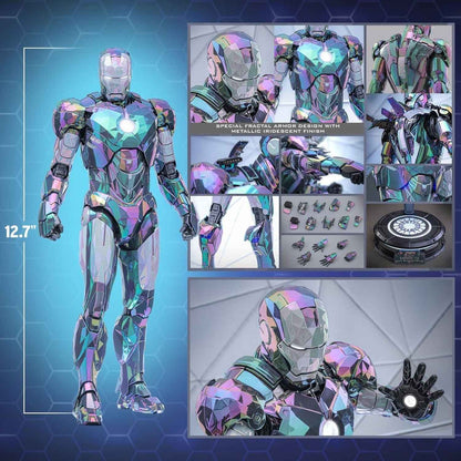 Hot Toys Iron Man 2 - Iron Man Mark IV (Haze Fractal Armor) Masterpiece 1/6 Actionfigur