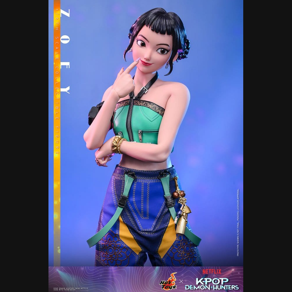 Hot Toys KPop Demon Hunters - Zoey 1/6 Actionfigur