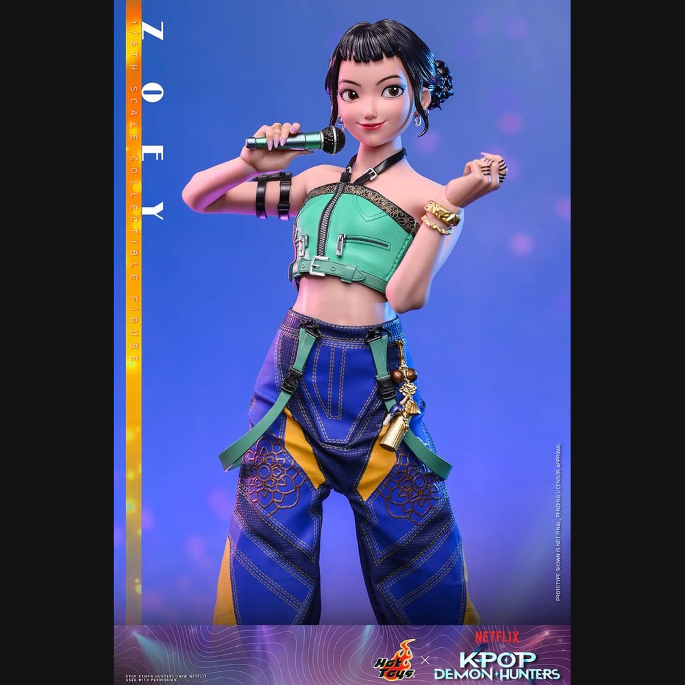 Hot Toys KPop Demon Hunters - Zoey 1/6 Actionfigur