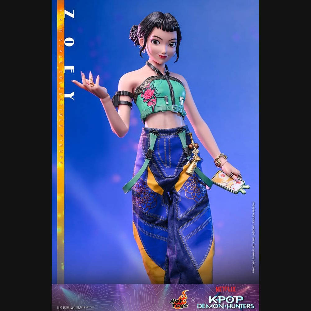 Hot Toys KPop Demon Hunters - Zoey 1/6 Actionfigur