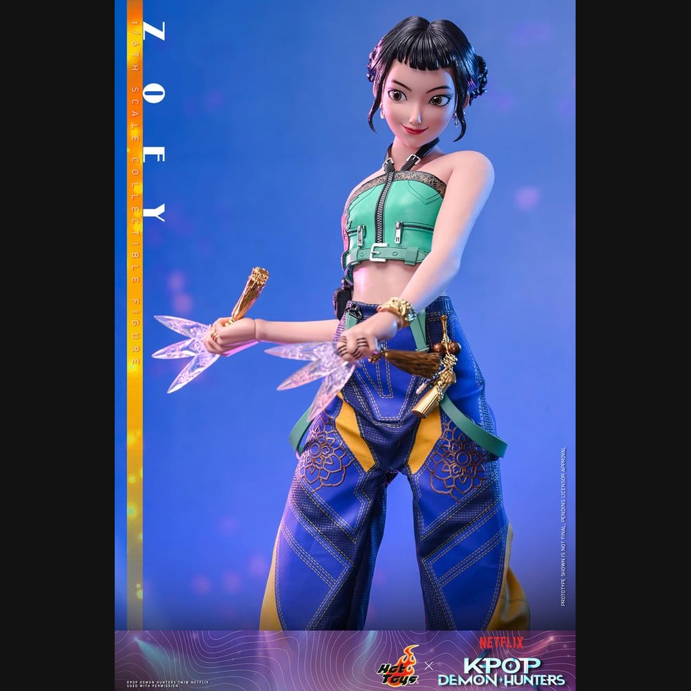Hot Toys KPop Demon Hunters - Zoey 1/6 Actionfigur