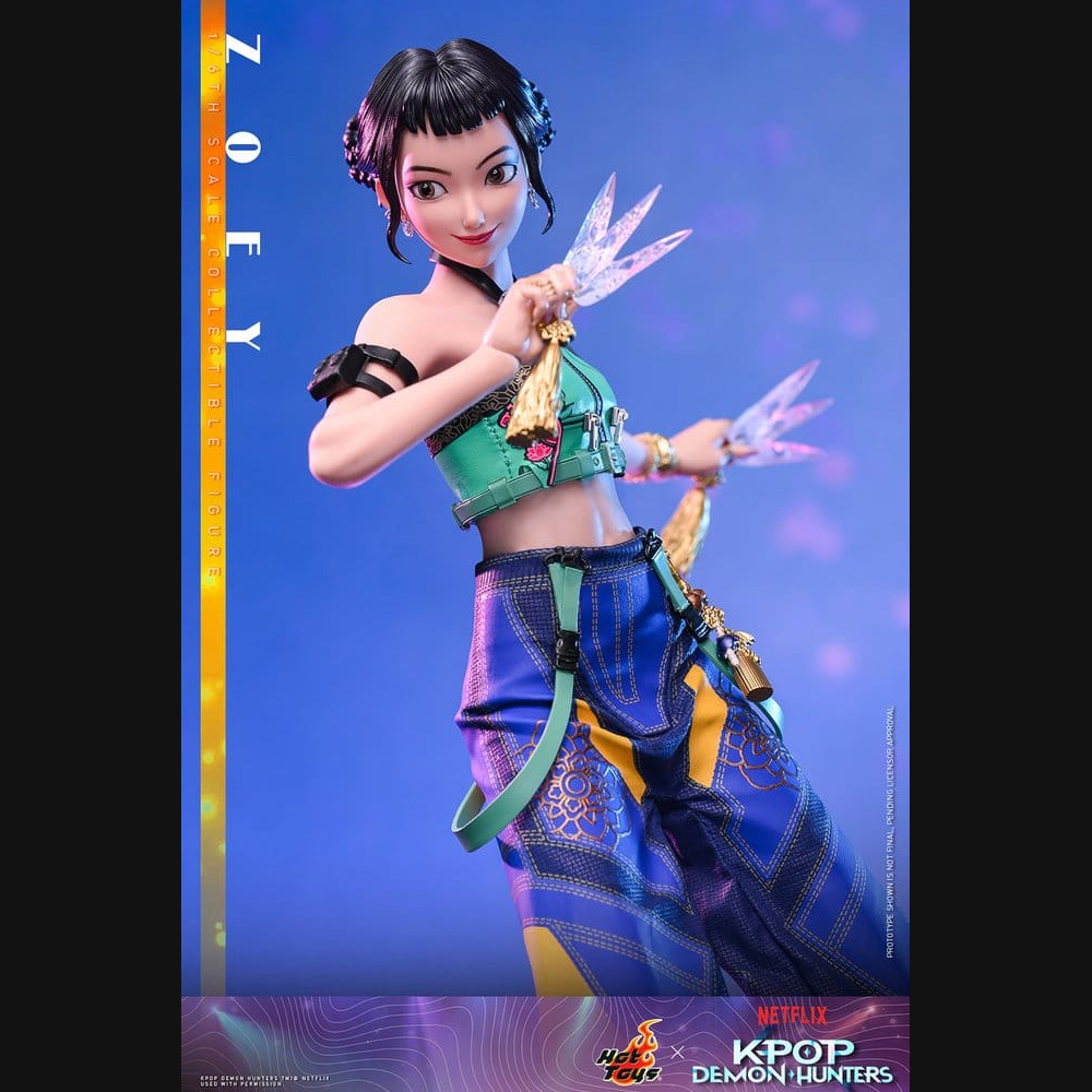 Hot Toys KPop Demon Hunters - Zoey 1/6 Actionfigur