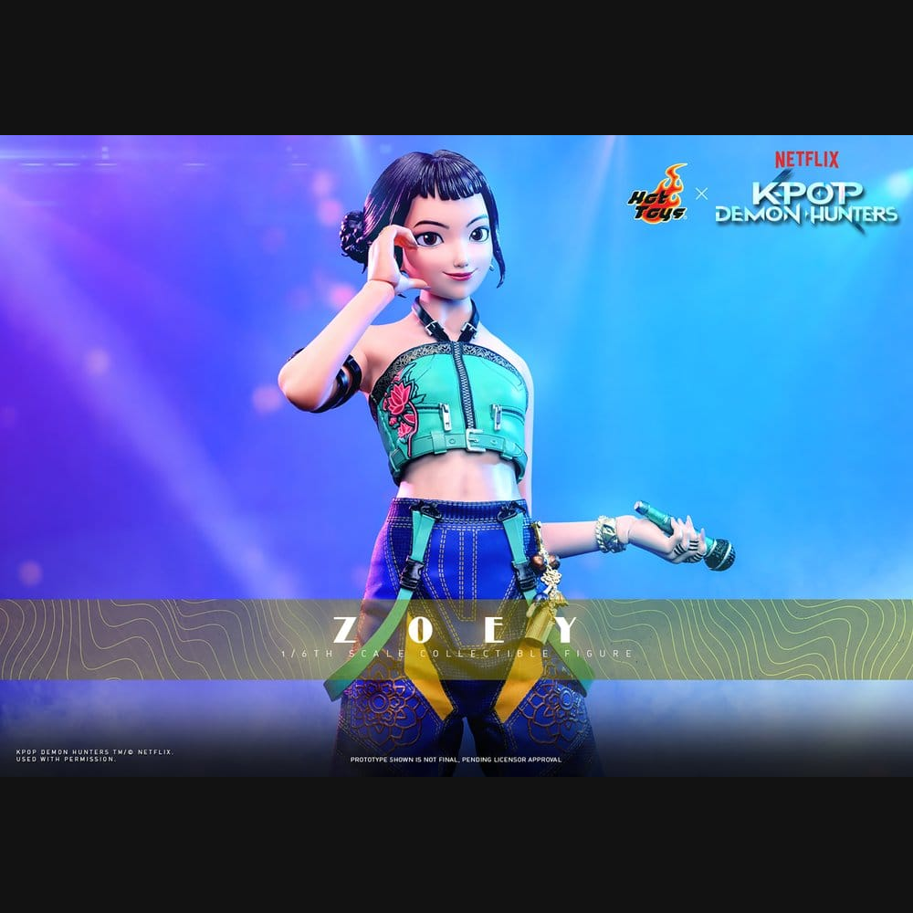 Hot Toys KPop Demon Hunters - Zoey 1/6 Actionfigur