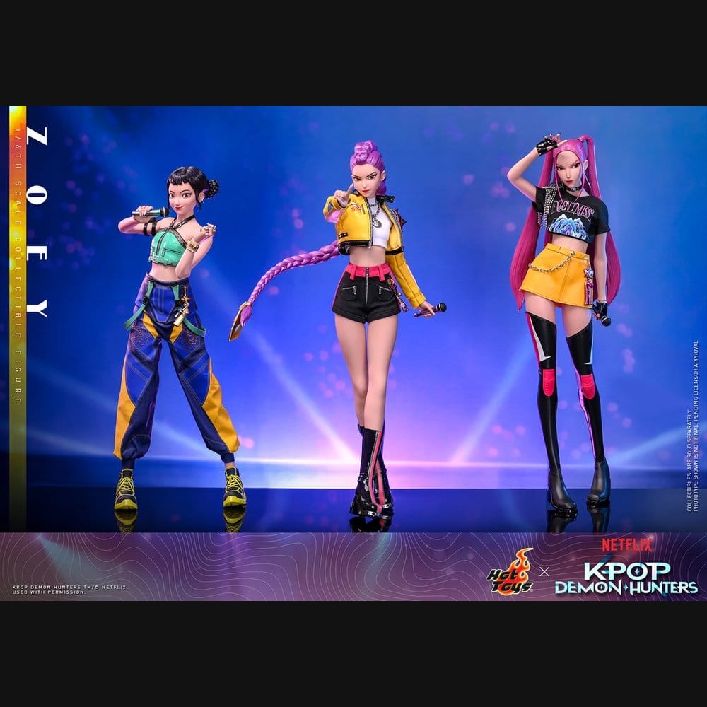 Hot Toys KPop Demon Hunters - Zoey 1/6 Actionfigur