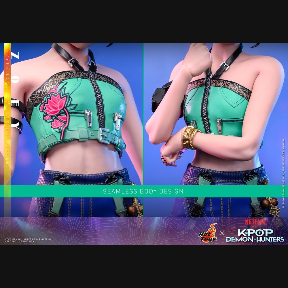 Hot Toys KPop Demon Hunters - Zoey 1/6 Actionfigur