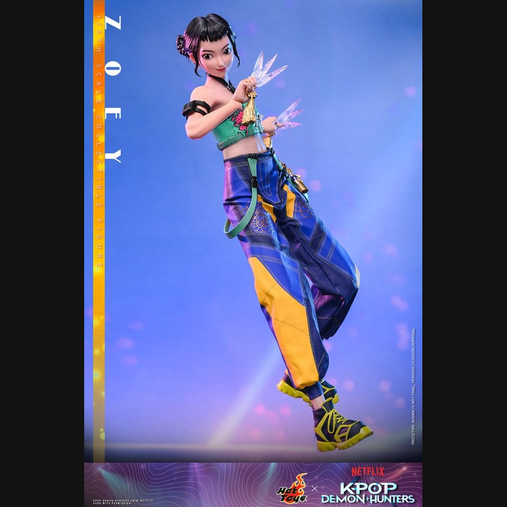 Hot Toys KPop Demon Hunters - Zoey 1/6 Actionfigur