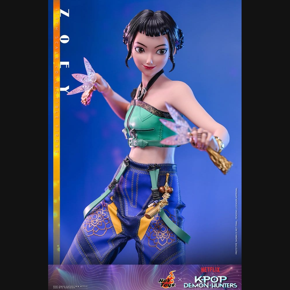 Hot Toys KPop Demon Hunters - Zoey 1/6 Actionfigur