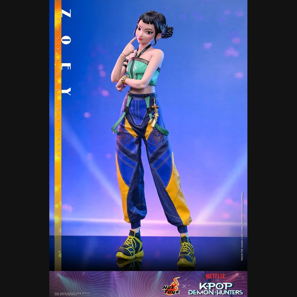 Hot Toys KPop Demon Hunters - Zoey 1/6 Actionfigur