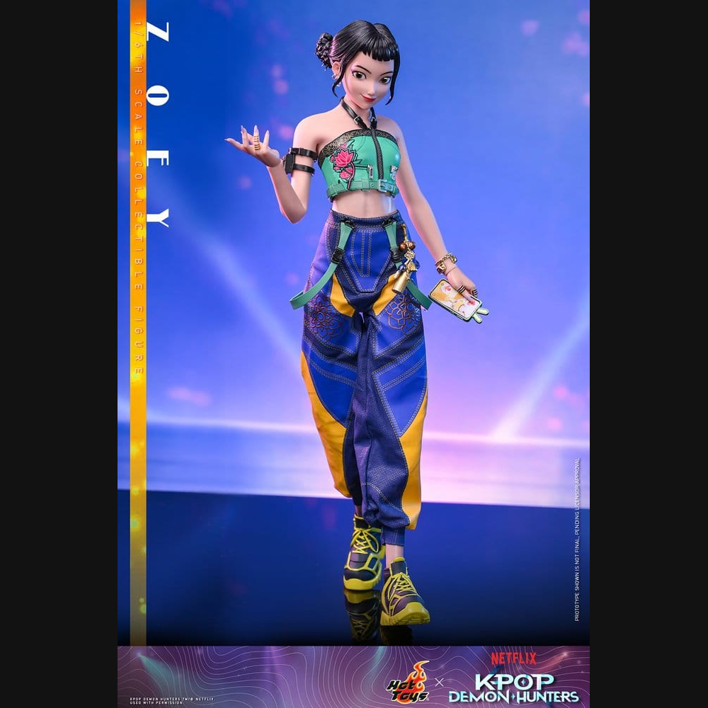Hot Toys KPop Demon Hunters - Zoey 1/6 Actionfigur