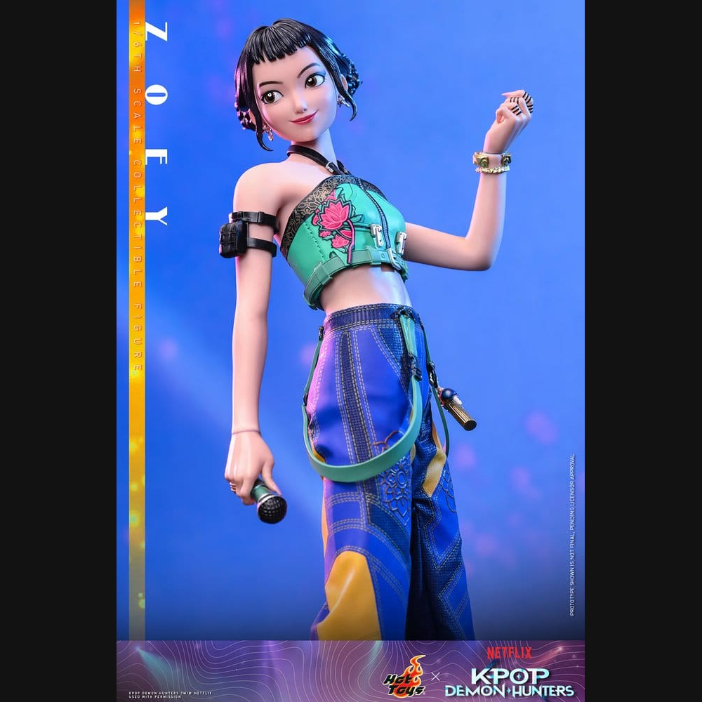 Hot Toys KPop Demon Hunters - Zoey 1/6 Actionfigur