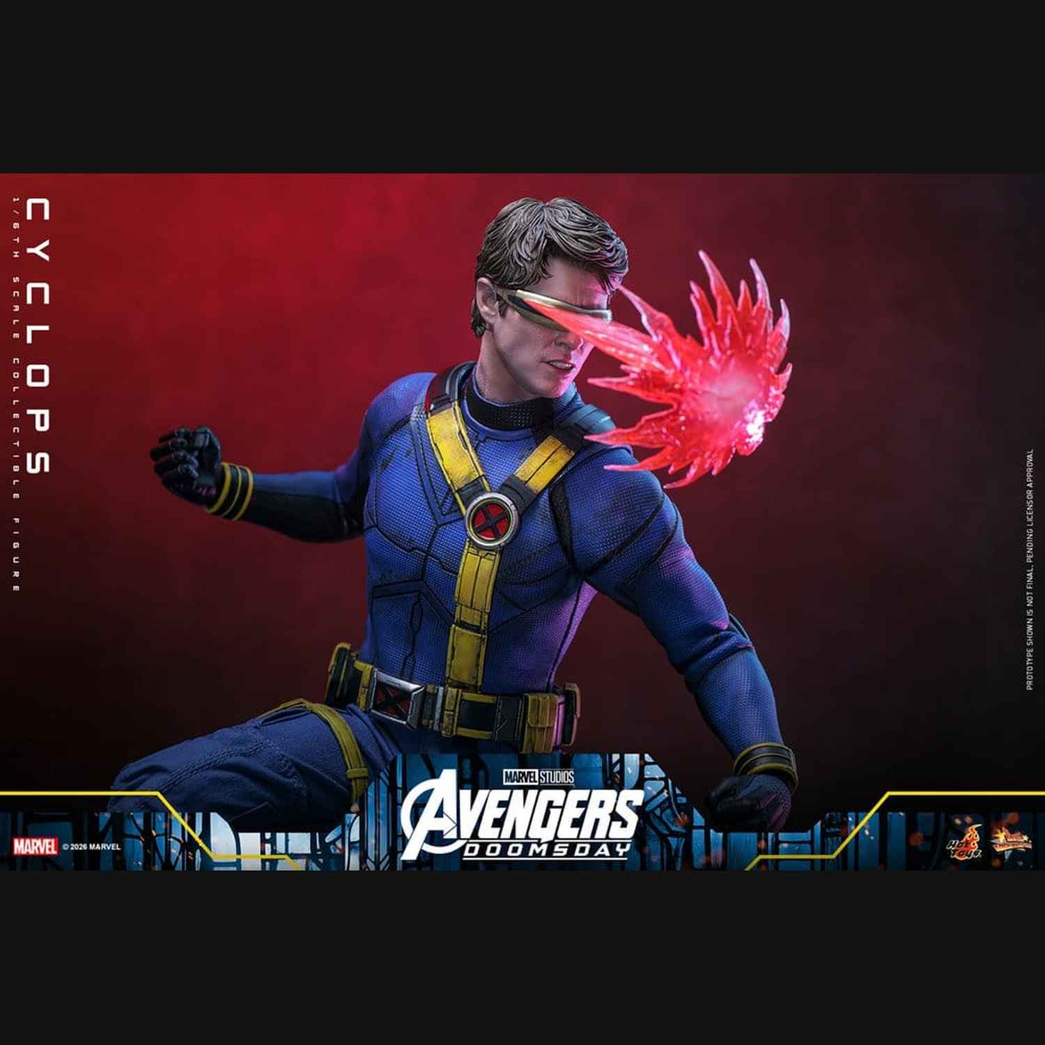 Hot Toys Marvel: Avengers Doomsday - Cyclops Masterpiece 1/6 Actionfigur