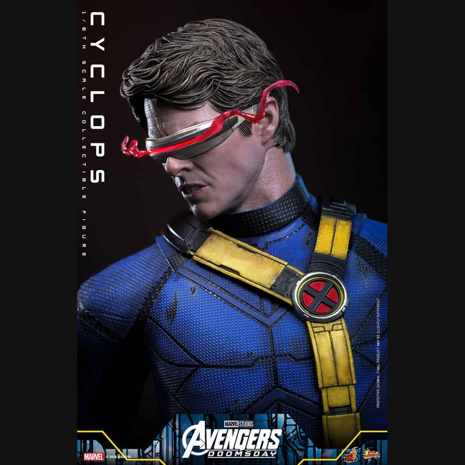 Hot Toys Marvel: Avengers Doomsday - Cyclops Masterpiece 1/6 Actionfigur