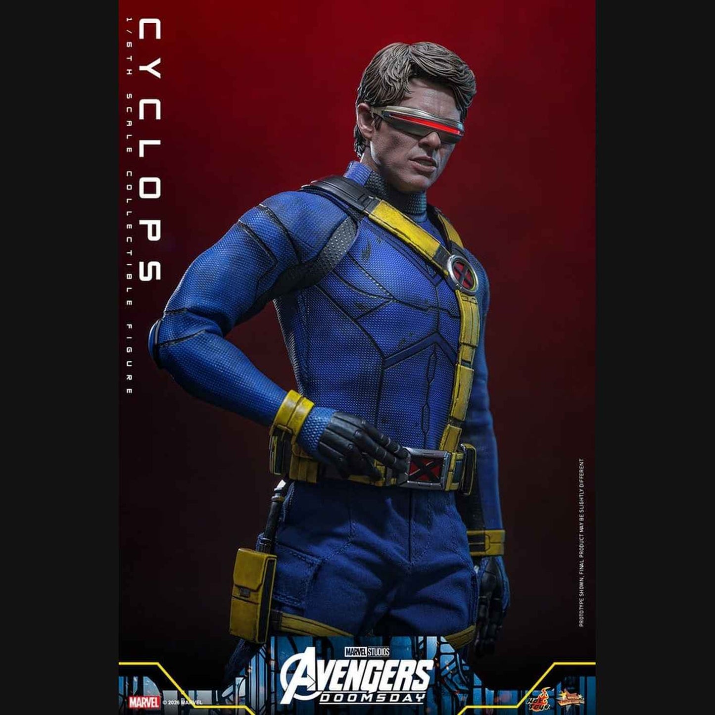 Hot Toys Marvel: Avengers Doomsday - Cyclops Masterpiece 1/6 Actionfigur