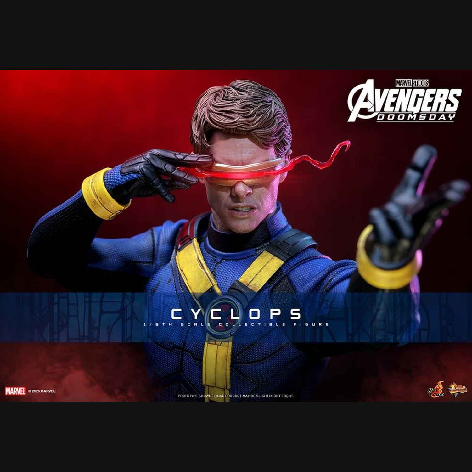Hot Toys Marvel: Avengers Doomsday - Cyclops Masterpiece 1/6 Actionfigur