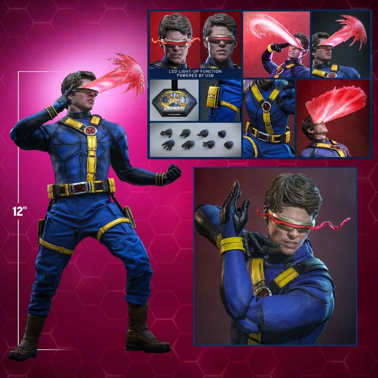Hot Toys Marvel: Avengers Doomsday - Cyclops Masterpiece 1/6 Actionfigur