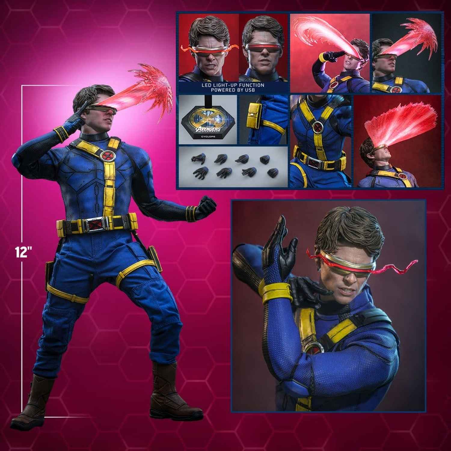 Hot Toys Marvel: Avengers Doomsday - Cyclops Masterpiece 1/6 Actionfigur