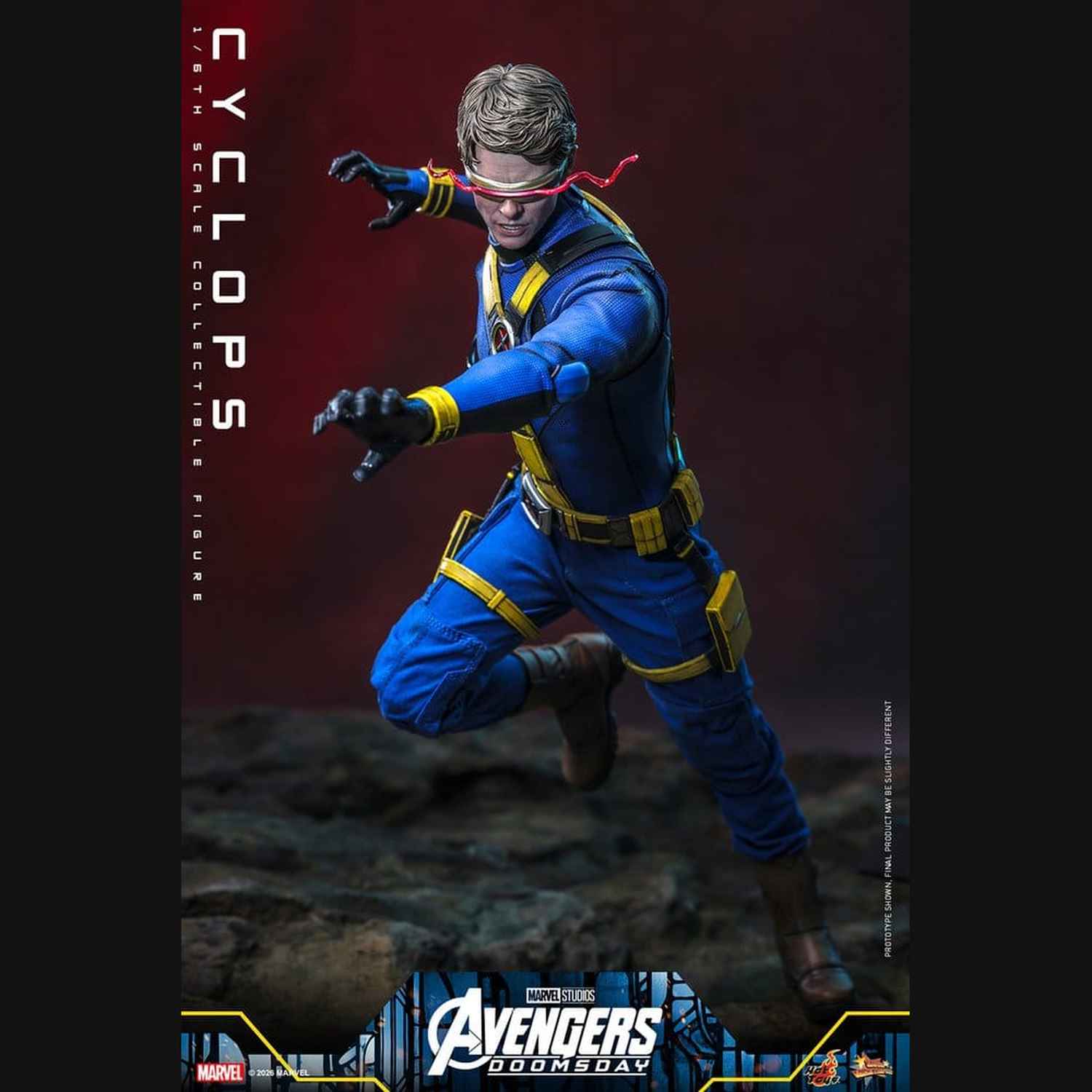 Hot Toys Marvel: Avengers Doomsday - Cyclops Masterpiece 1/6 Actionfigur