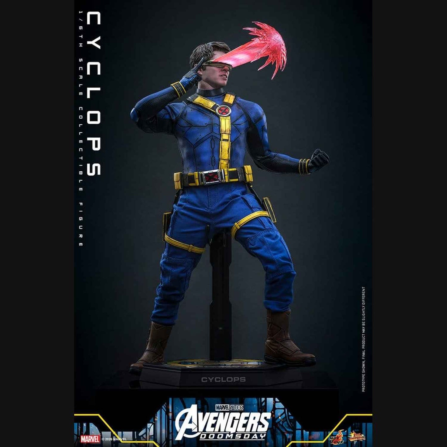 Hot Toys Marvel: Avengers Doomsday - Cyclops Masterpiece 1/6 Actionfigur