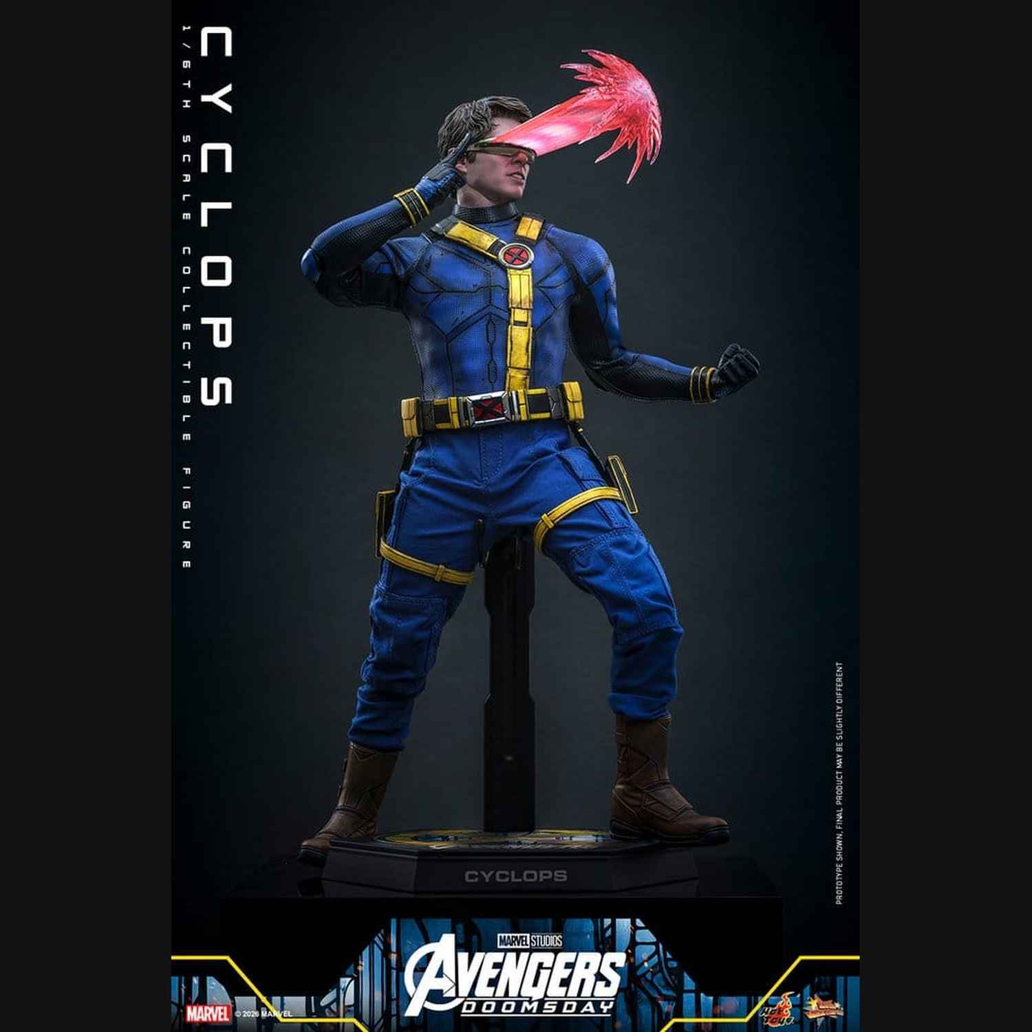 Hot Toys Marvel: Avengers Doomsday - Cyclops Masterpiece 1/6 Actionfigur