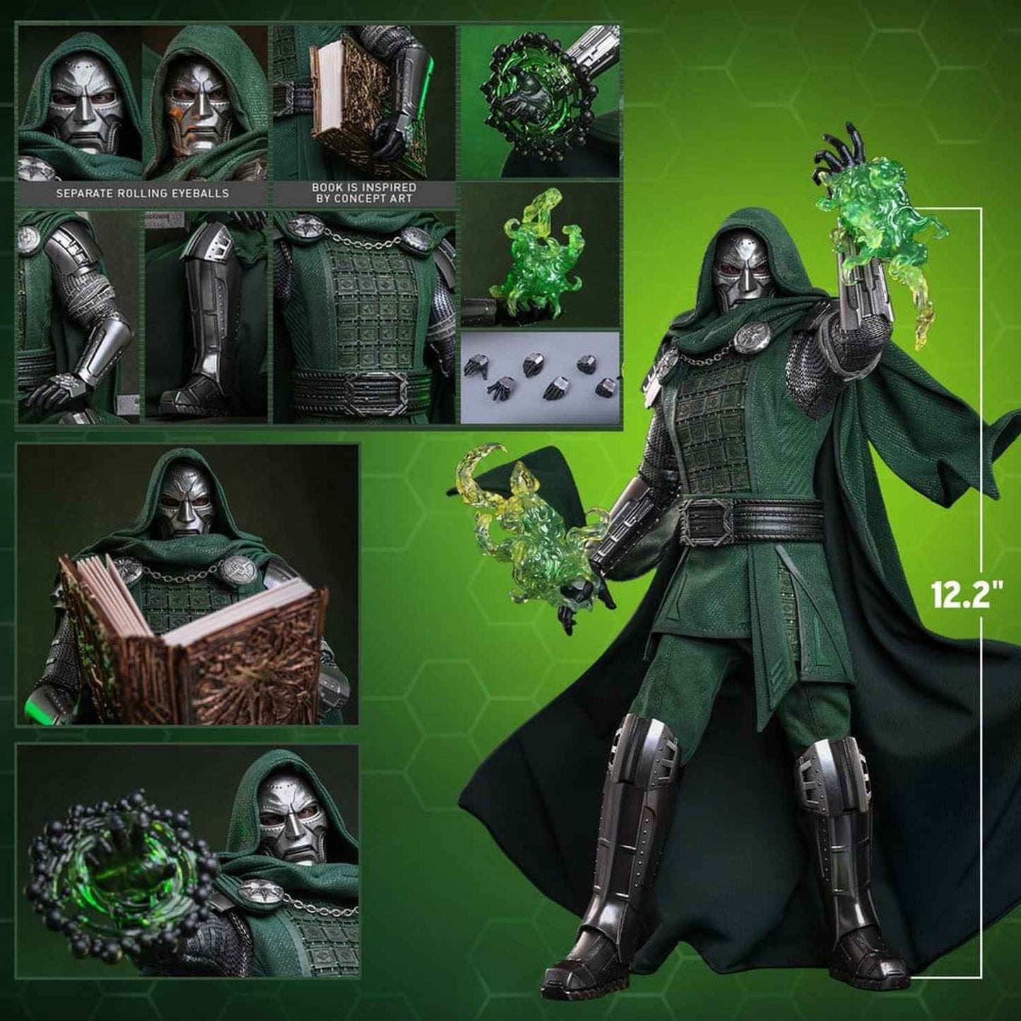 Hot Toys Marvel: Avengers Doomsday - Doctor Doom Masterpiece 1/6 Actionfigur