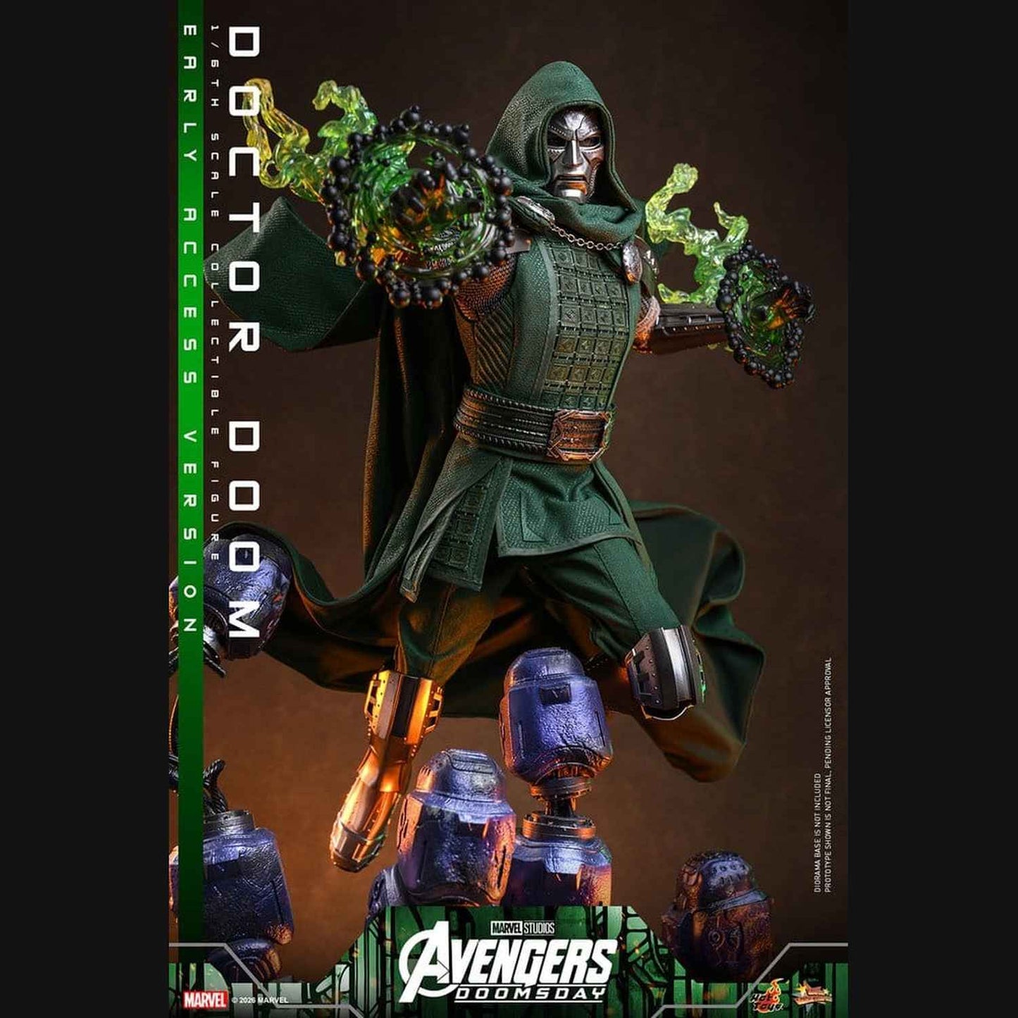 Hot Toys Marvel: Avengers Doomsday - Doctor Doom Masterpiece 1/6 Actionfigur