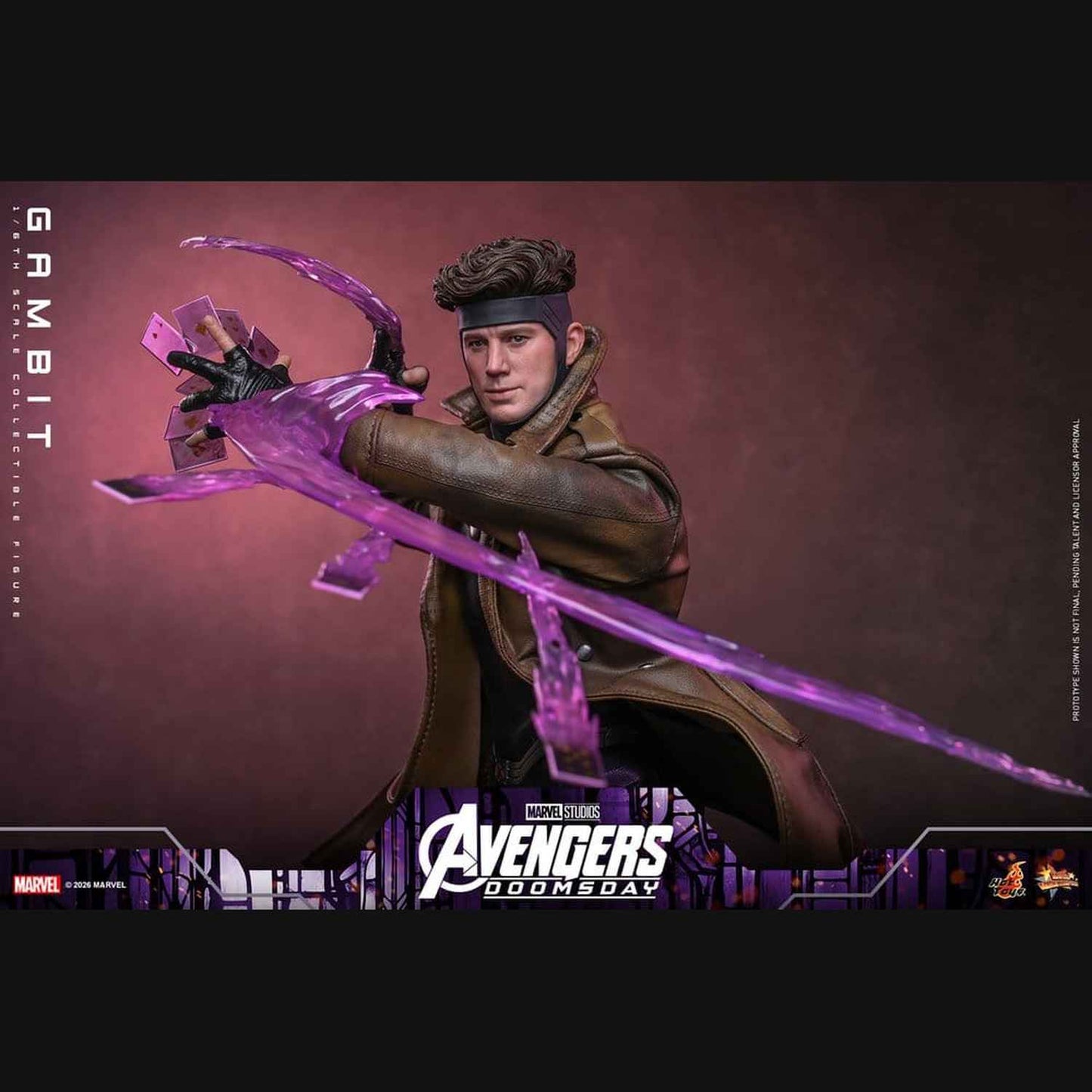 Hot Toys Marvel: Avengers Doomsday - Gambit Masterpiece 1/6 Actionfigur