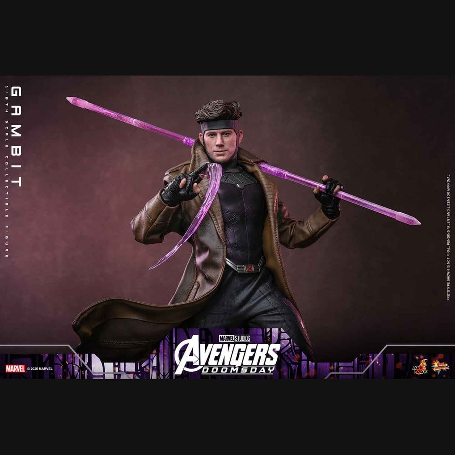 Hot Toys Marvel: Avengers Doomsday - Gambit Masterpiece 1/6 Actionfigur