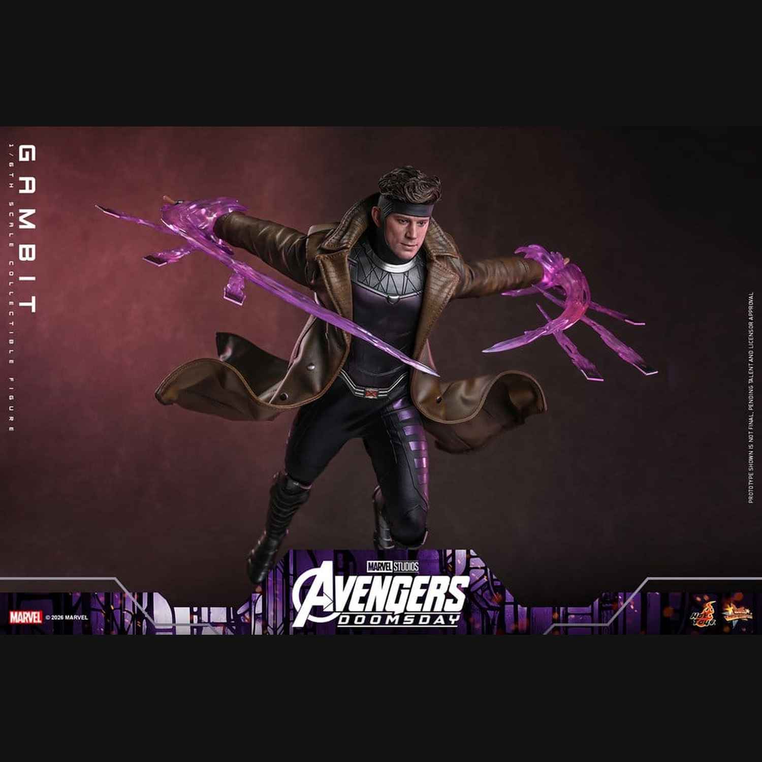 Hot Toys Marvel: Avengers Doomsday - Gambit Masterpiece 1/6 Actionfigur