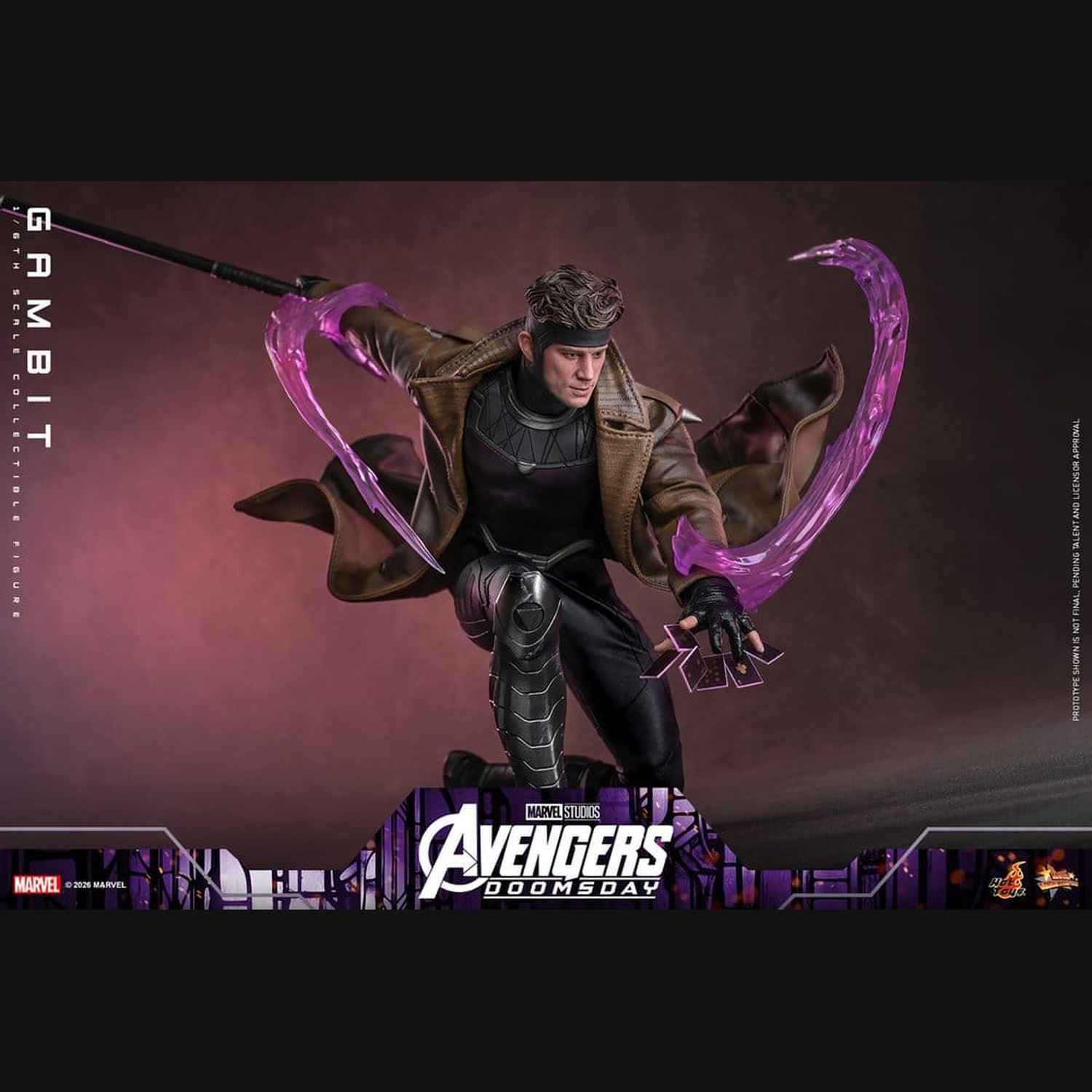 Hot Toys Marvel: Avengers Doomsday - Gambit Masterpiece 1/6 Actionfigur