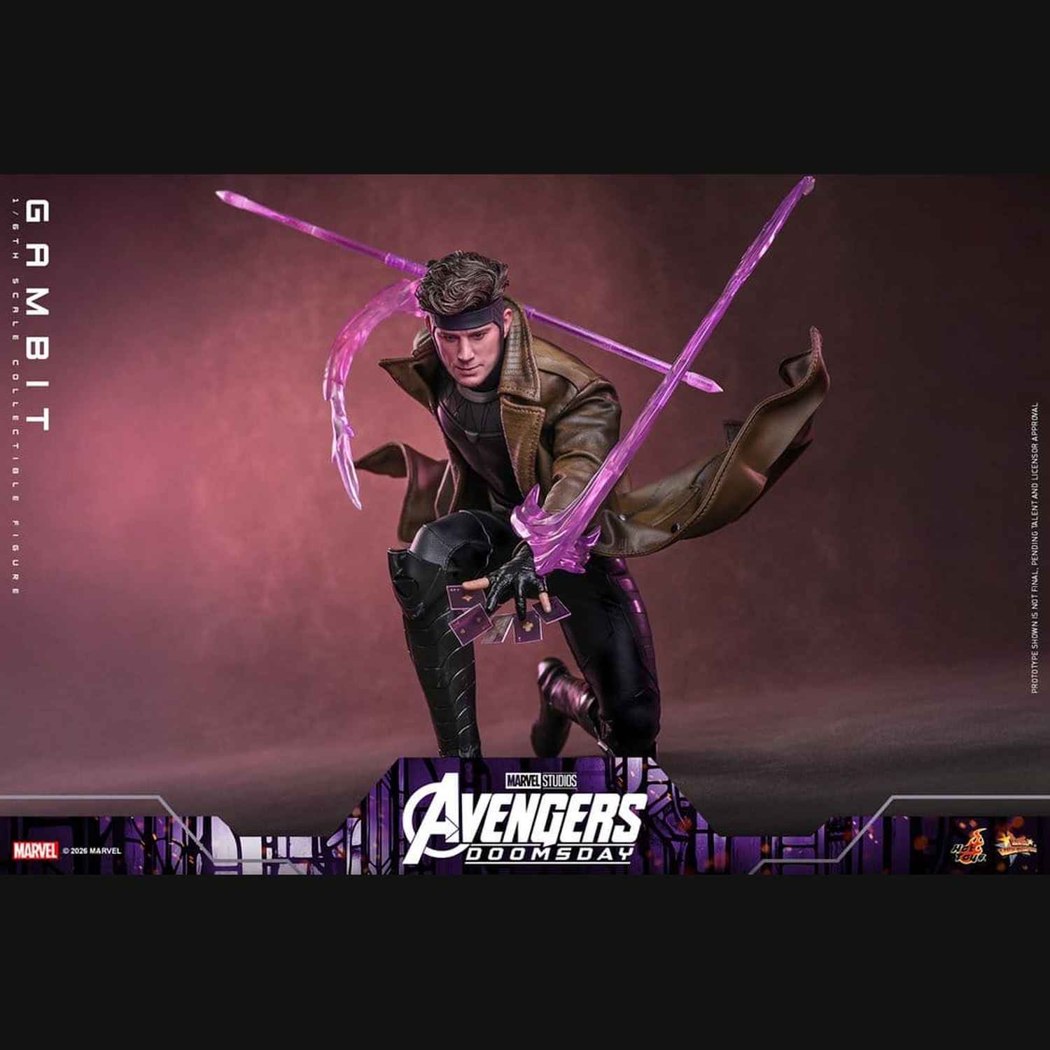 Hot Toys Marvel: Avengers Doomsday - Gambit Masterpiece 1/6 Actionfigur